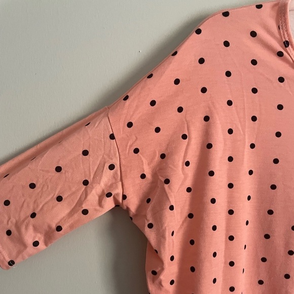 Lularoe Polka Dot Irma Oversized Tunic - Picture 2 of 7
